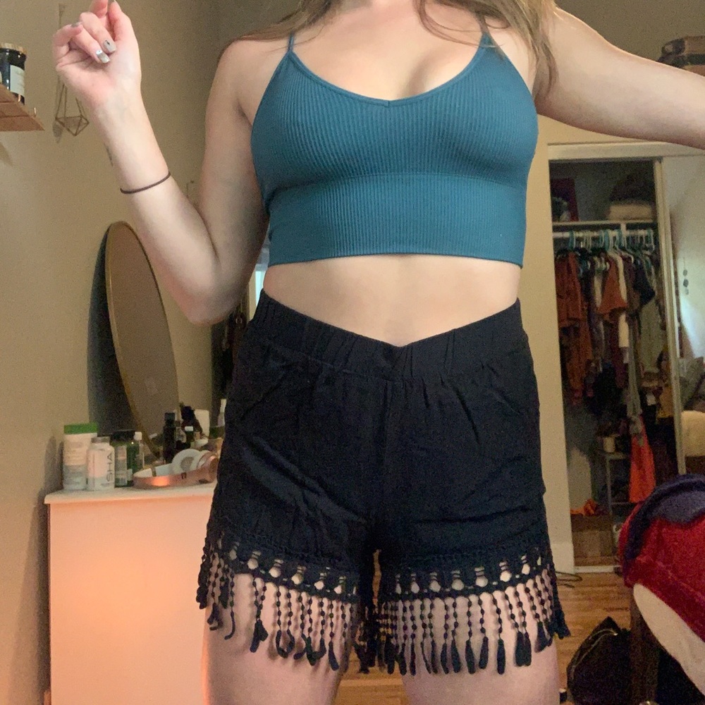Sweet Jane funky black shorts